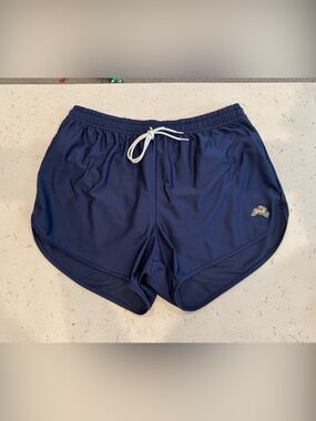 Tracksmith Men’s Van Cortlandt Running Shorts – Blue – Large – 3.5” Inseam